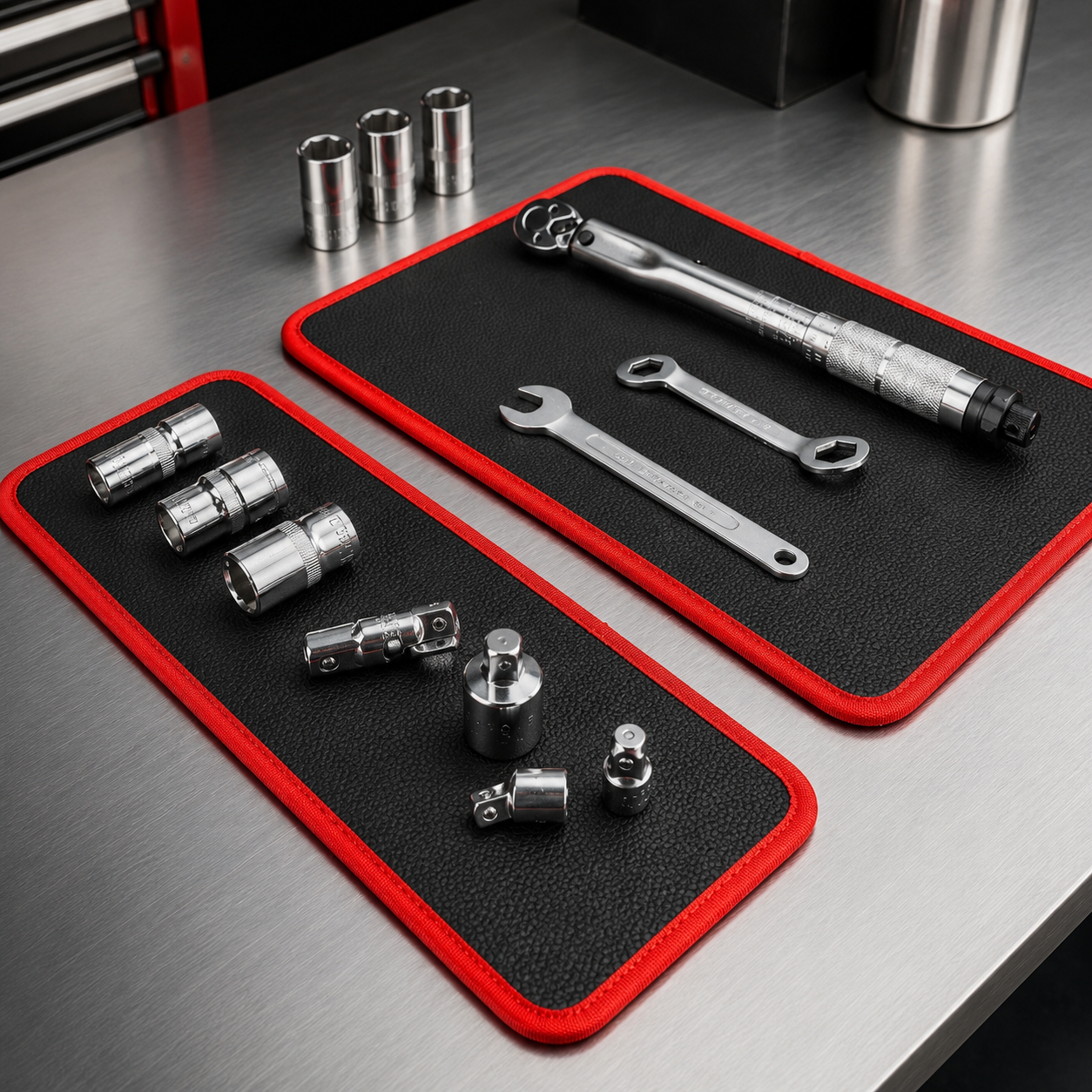 Autobee Magneetmat Set – 3-delige Gereedschapsorganizer
